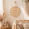 Baptism Gift for Godchild – Personalized Wooden Godparent Letter Plaque view 4