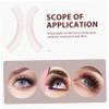 VALICLUD Reusable Silicone Lash Lift Pads, Butterfly Design, 2 Pieces view 3