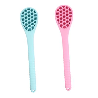 PACKOVE 2-Piece Silicone Tapping Massage Tools for Head and Neck, Easy to Clean, for Home Use
