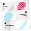 PACKOVE 2-Piece Silicone Tapping Massage Tools for Head and Neck, Easy to Clean, for Home Use view 3
