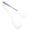 Sponge Baby Bottle Brushes, PP/TPR, 2-Pack, Long Handle view 1