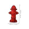 Alipis 10-Pack Paper Dog Toilet Posts, Fire Hydrant Shape, Red, for Puppy Training and Indoor Use view 2