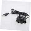 USB 5V Submersible Water Pump, 120 L/h, Black Plastic, IP68 view 4