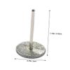 20 mm Round Stainless Steel Nail Drill Bits, 4 pcs view 2