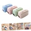 BESTYASH 8-Piece Toothbrush Head Covers for Travel, Protective Toothbrush Caps and Storage Cases view 2
