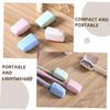 BESTYASH 8-Piece Toothbrush Head Covers for Travel, Protective Toothbrush Caps and Storage Cases view 3