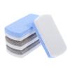 VALICLUD 3 Sets Foot Rasp Pads, One-Sided Foot Scrubber for Cracked Skin and Pedicure Callus Removal, Handheld Foot File and Heel Scraper, PU, 4 Pieces x 3 view 2