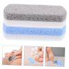 VALICLUD 3 Sets Foot Rasp Pads, One-Sided Foot Scrubber for Cracked Skin and Pedicure Callus Removal, Handheld Foot File and Heel Scraper, PU, 4 Pieces x 3 view 4