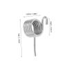 VALICLUD Stainless Steel Mop Bucket Replacement Spring, Silver view 2