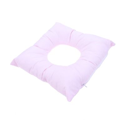 WRITWAA Pink Face Pillow with Center Hole for Massage Tables