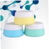 Healeved 3-Pack Silicone Cream Jars, Portable Lotion Containers view 2