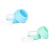 Healeved 3-Pack Silicone Cream Jars, Portable Lotion Containers view 3