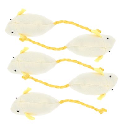 UPKOCH 5-Piece Cat Toy Mice