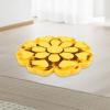 Treats Silicone Puzzle Dish, Non-Slip, 25 x 25 x 2 cm, for Food, Slow Eating, Small and Medium Dogs view 4