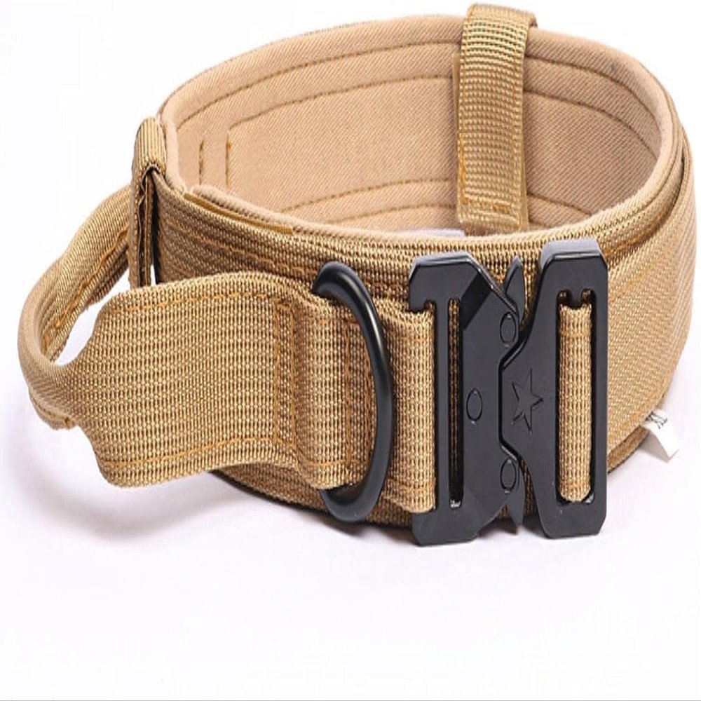 Tactical Nylon Dog Collar with Handle