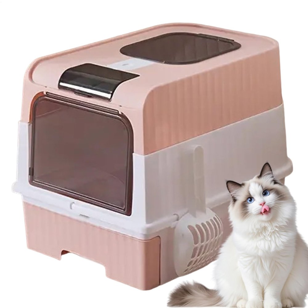 High-Sided Cat Litter Box