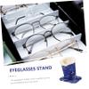 minkissy Plush Leather Eyeglass Stand for Office and Study view 3