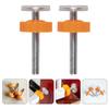 Warmhm 6-Piece Baby Gate Replacement Screws, Orange Steel-Core Screws view 3