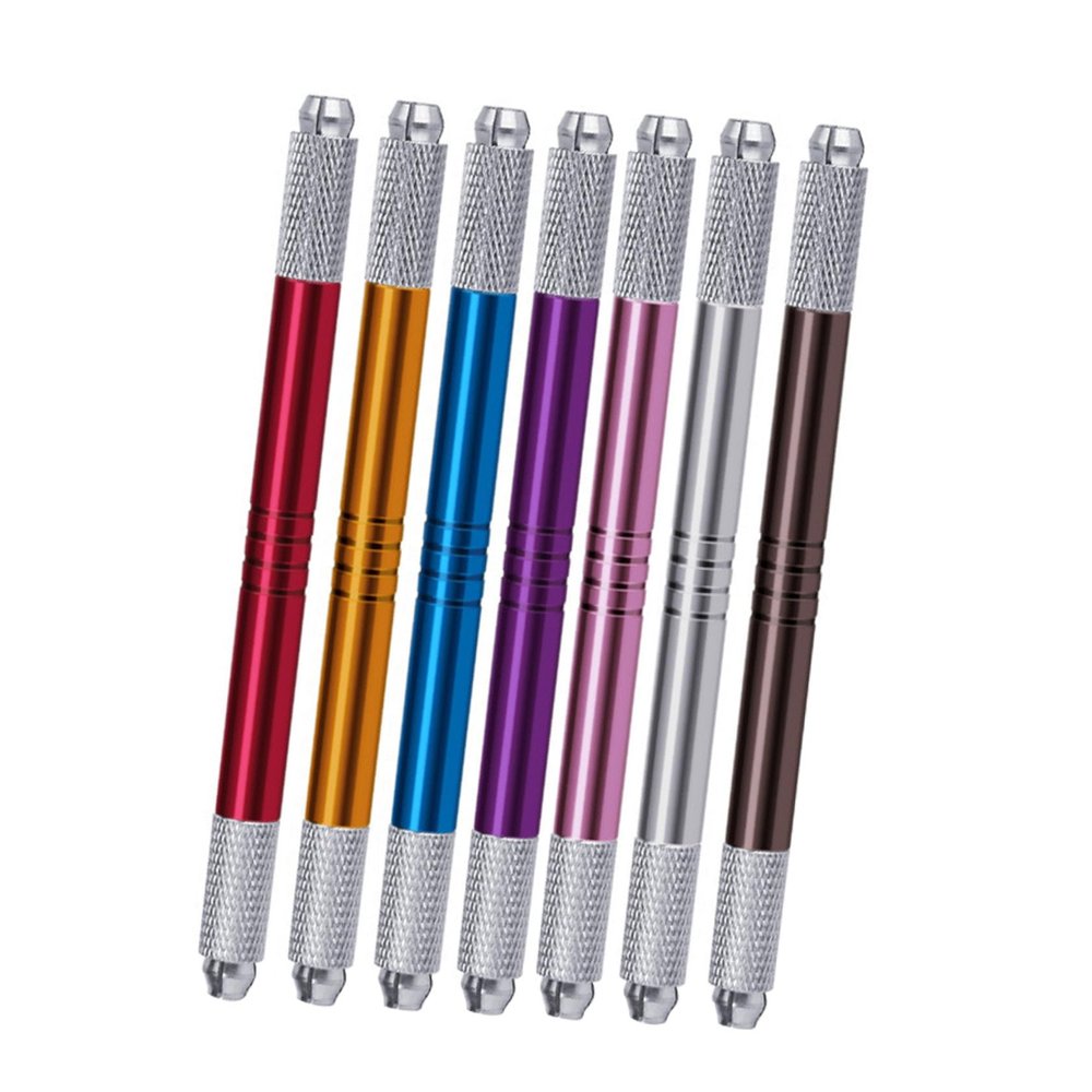PLAFOPE Eyebrow Tattoo Pens, 7-Piece Aluminum Alloy Set