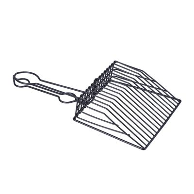 TOYANDONA Metal Cat Litter Scoop with Long Handle