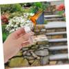 Toyvian 3-Piece Handheld Bird Feeder with Flower-Shaped Feeding Openings view 4
