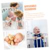 2-Pack Cotton Baby Burp Cloths with Shoulder Coverage view 2