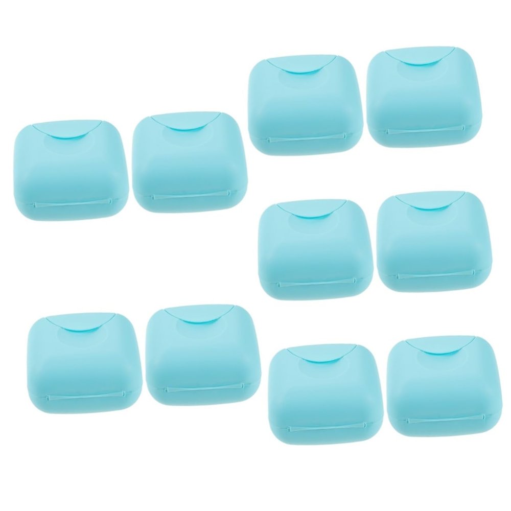 SAFIGLE 5-Set Menstrual Cup Storage Cases, Portable 2-Piece Sets × 5