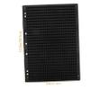Braille Writing Slate, 1-Piece Plastic Set with Stylus, Black view 2