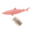 Happyyami Fish-Shaped Silicone Catnip Toy for Kittens, Chew Toy for Dental Care, Interactive Cat Toy, Pink view 1
