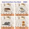 Reusable Dog Mat, Double-Sided Non-Slip, Waterproof Leak-Proof Pee Pad, Easy to Wipe Clean, 100 x 140 cm view 4