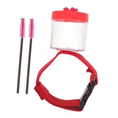YARNOW Hanging Bird Feeder with Bracelet for Hummingbirds in Red