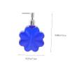 Flower-Shaped Pump Dispenser Bottle Made of Acrylic and Zinc Alloy view 2