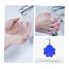 Flower-Shaped Pump Dispenser Bottle Made of Acrylic and Zinc Alloy view 3