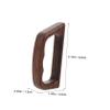 DECHOUS Ergonomic Wooden Handle for Glass Cups, Teacups, and Water Glasses view 2