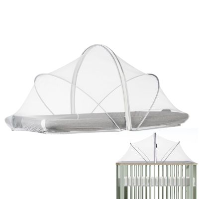 Baby Crib Bedside Bassinet Protective Mesh Net
