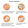 Pet Nursing Bottle with Nipples, 120 ml, Reusable Silicone Nipple (Pink) view 3