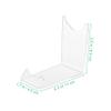 VICASKY 2-Pack Acrylic Razor Stands for Electric Shavers, Transparent view 2