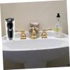 VICASKY 2-Pack Acrylic Razor Stands for Electric Shavers, Transparent view 4
