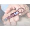 Magnifying Nail Clipper for Seniors and Kids, Coffee Color view 4