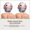 Satin Sleep Cap with Cute Axolotl Print for Women and Girls view 3