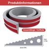 Niuny Door Threshold Ramp, 2 x 6 x 100 cm, Self-Adhesive TPE Transition Strip view 2