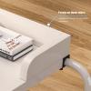 TYHAYJYK Height-Adjustable Mobile Bed Table with Wheels view 4
