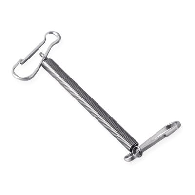 Stainless Steel Replacement Spring with 2 Clips for Hamster Water Bottles