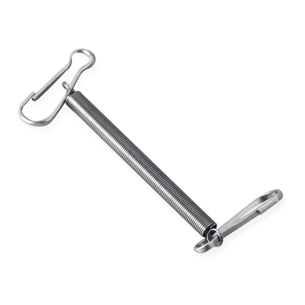 Stainless Steel Replacement Spring with 2 Clips for Hamster Water Bottles