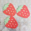 40 Strawberry-Shaped Napkins with Strawberry Print for Parties and Celebrations view 2
