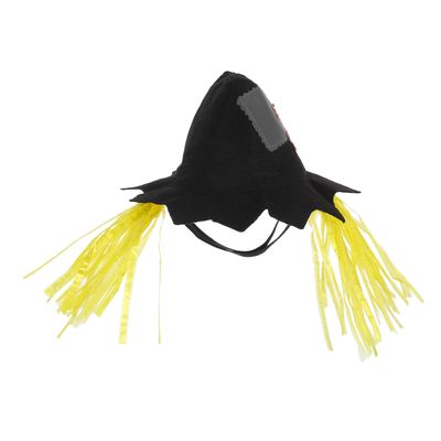 COLLBATH Halloween Pet Scarecrow Hat for Dogs and Cats