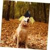 COLLBATH Halloween Pet Scarecrow Hat for Dogs and Cats view 4