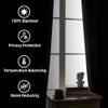 HANGEENGS 1-Piece Blackout Curtain, Linen Look, Thermal Insulating, Light Blue, 255 x 90 cm (W x H) view 2