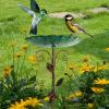 Outdoor Bird Bath and Patio Bird Feeder view 3