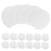 600 Round Half Makeup Remover Pads Made of Nonwoven Fabric for Women and Girls view 1